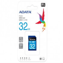 Memoria SD Adata 32Gb/UHS-I Clase 10 Azul [ ASDH32GUICL10-R ]