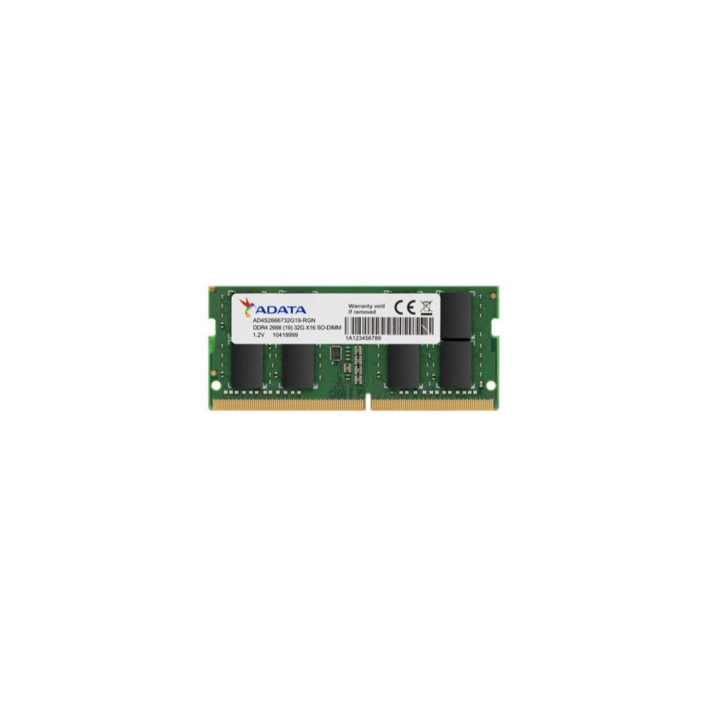 Memoria Ram Adata SO-DIMM 16GB 2666MHz DDR4 CL19 [ AD4S266616G19-SGN ]