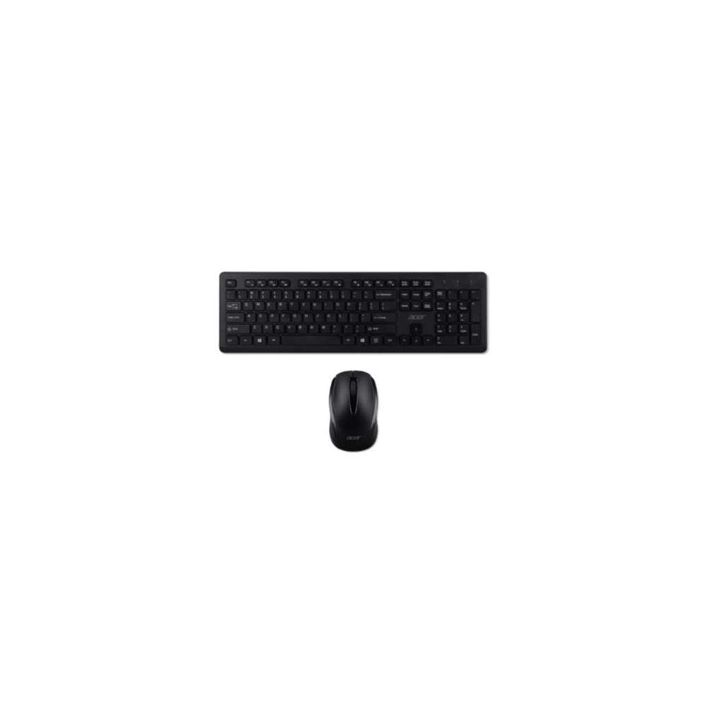 Kit Teclado y Mouse Acer Antimicrobianos Teclas Silenciosas Color Negro [ GPACC1101R ]