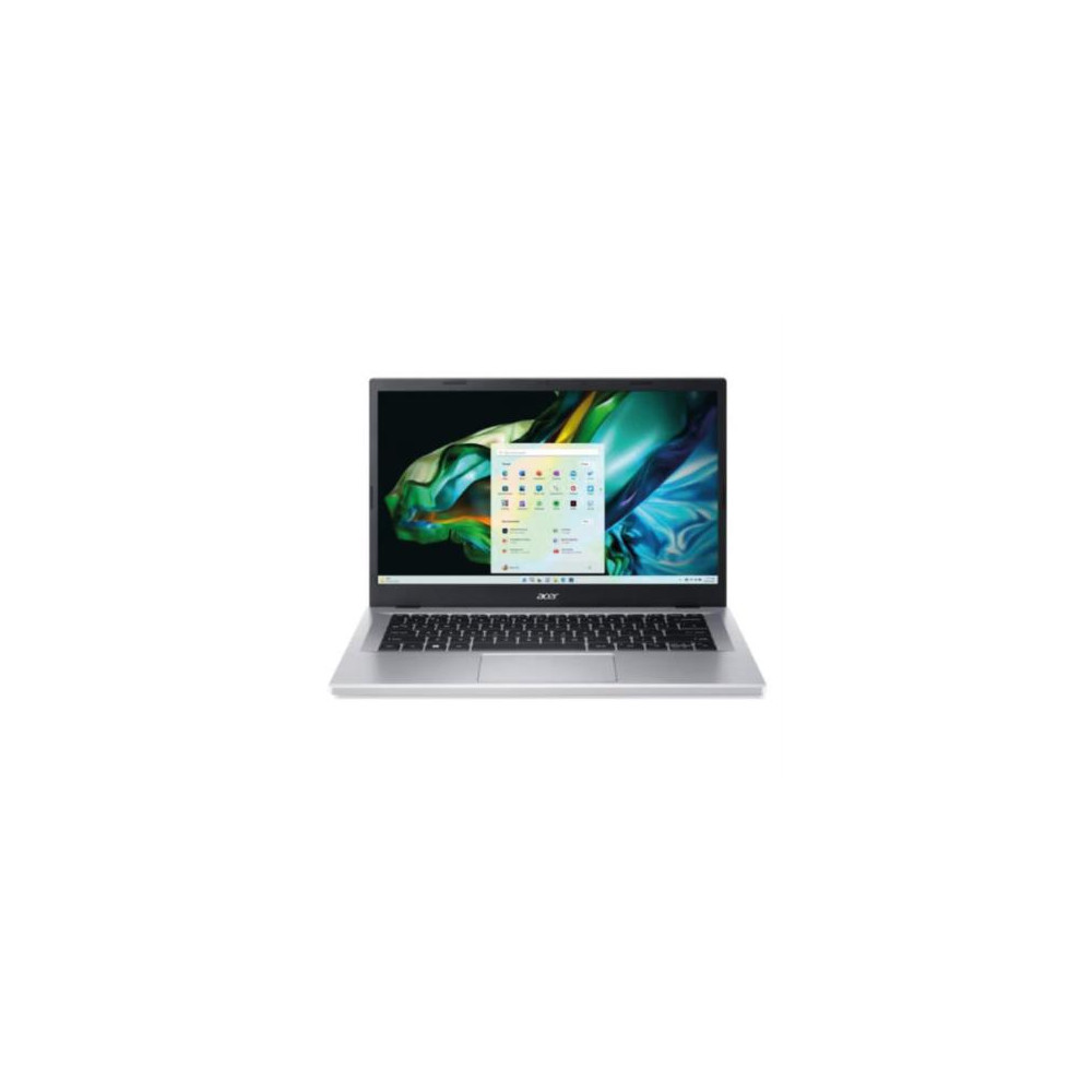 Laptop Acer Aspire 3 14" Intel Core I3 N305 Disco duro 512GB SSD Ram 8GB Windows 11 Home Color Plata [ NXKDJAL006 ]