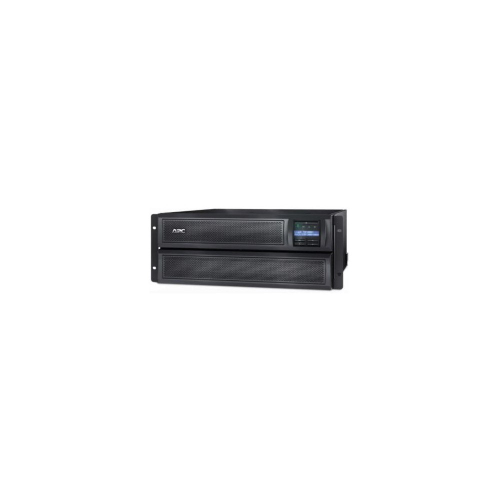 UPS APC X 3000VA/2700W 4U Torre/Rack Convertible Pantalla LCD 100-127V 10 Salidas Color Negro [ SMX3000LV ]