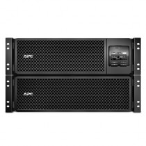 UPS APC 10 kVA/10 kW Rack 6U 208 V 4 Salidas L6-30R NEMA tarjeta de red+SmartSlot Autonomia extendid [ SRT10KRMXLT ]