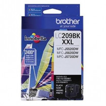 Tner Brother LC209BK Rendimiento 2400 Pginas MFCJ5720DW/MFCJ5620D Color Negro [ LC209BK ]