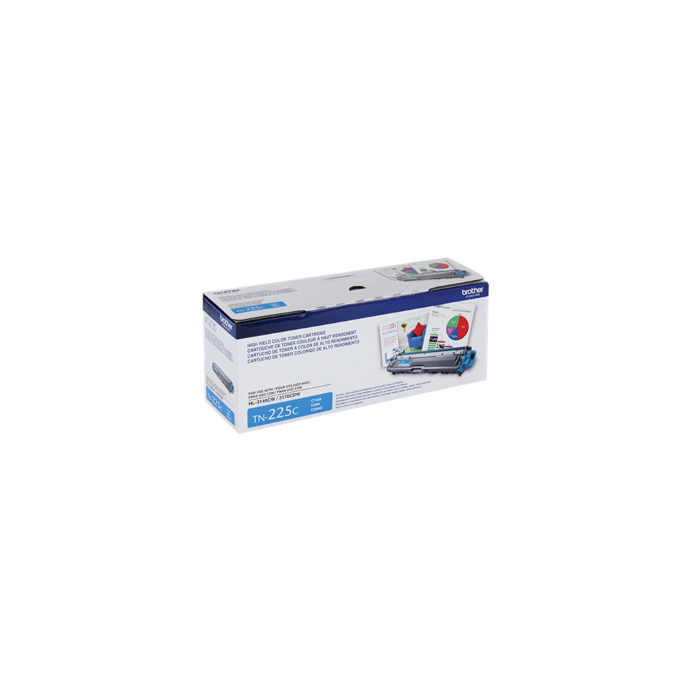 Tner Brother TN225C Rendimiento 2200 Pginas Color Cian [ TN225C ]