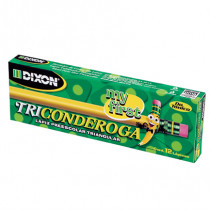 Lapiz DIXON ticonderoga my first 2 triangular madera caja c/12 lapices [ 36494 ]