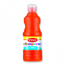 Pintura tempera vinci 473 ml rojo naranja [ 22640 ]