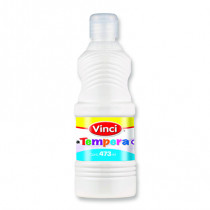 Pintura tempera vinci 473 ml blanco para letreros [ 22647 ]