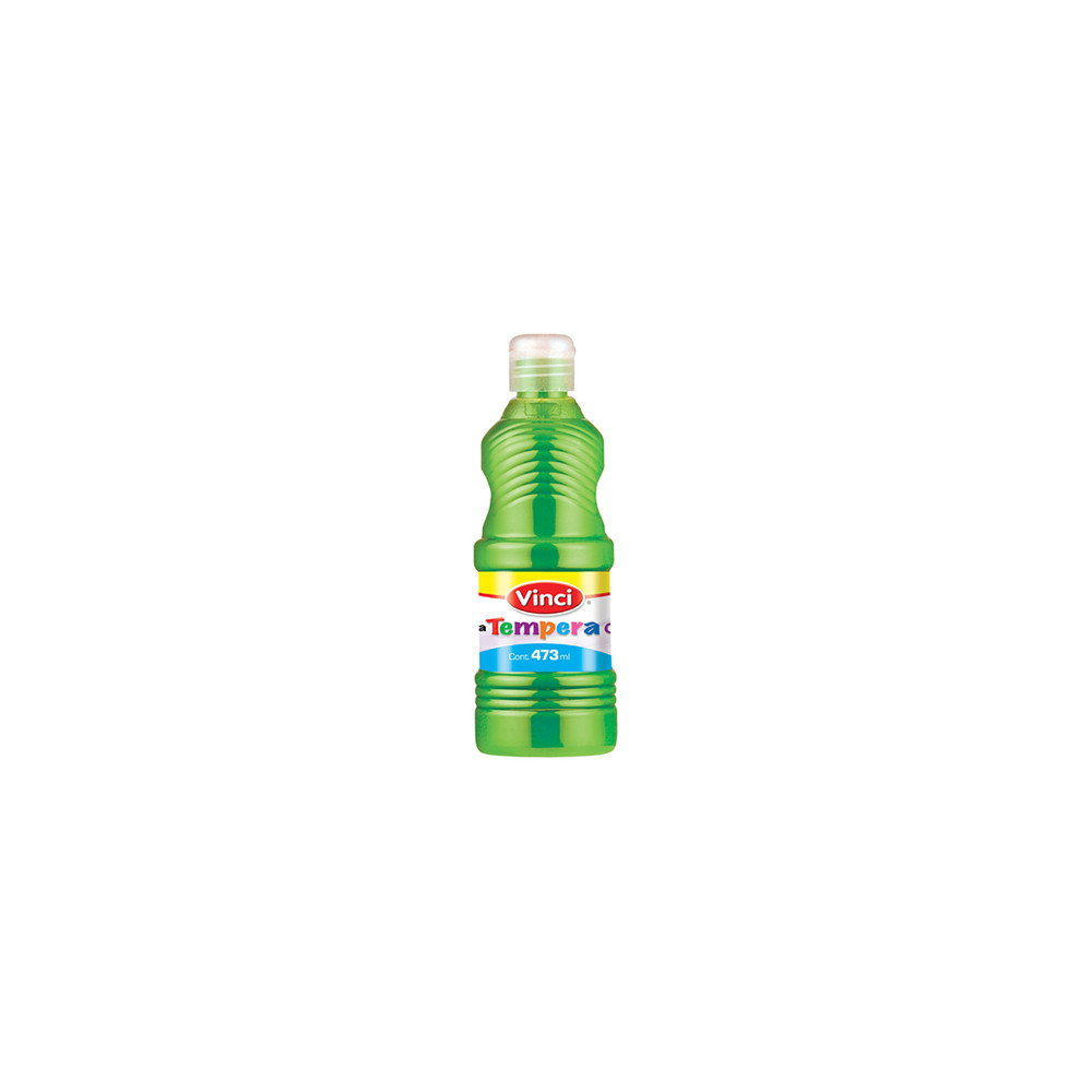 Pintura tempera vinci 473 ml verde fluorescente [ 53096 ]