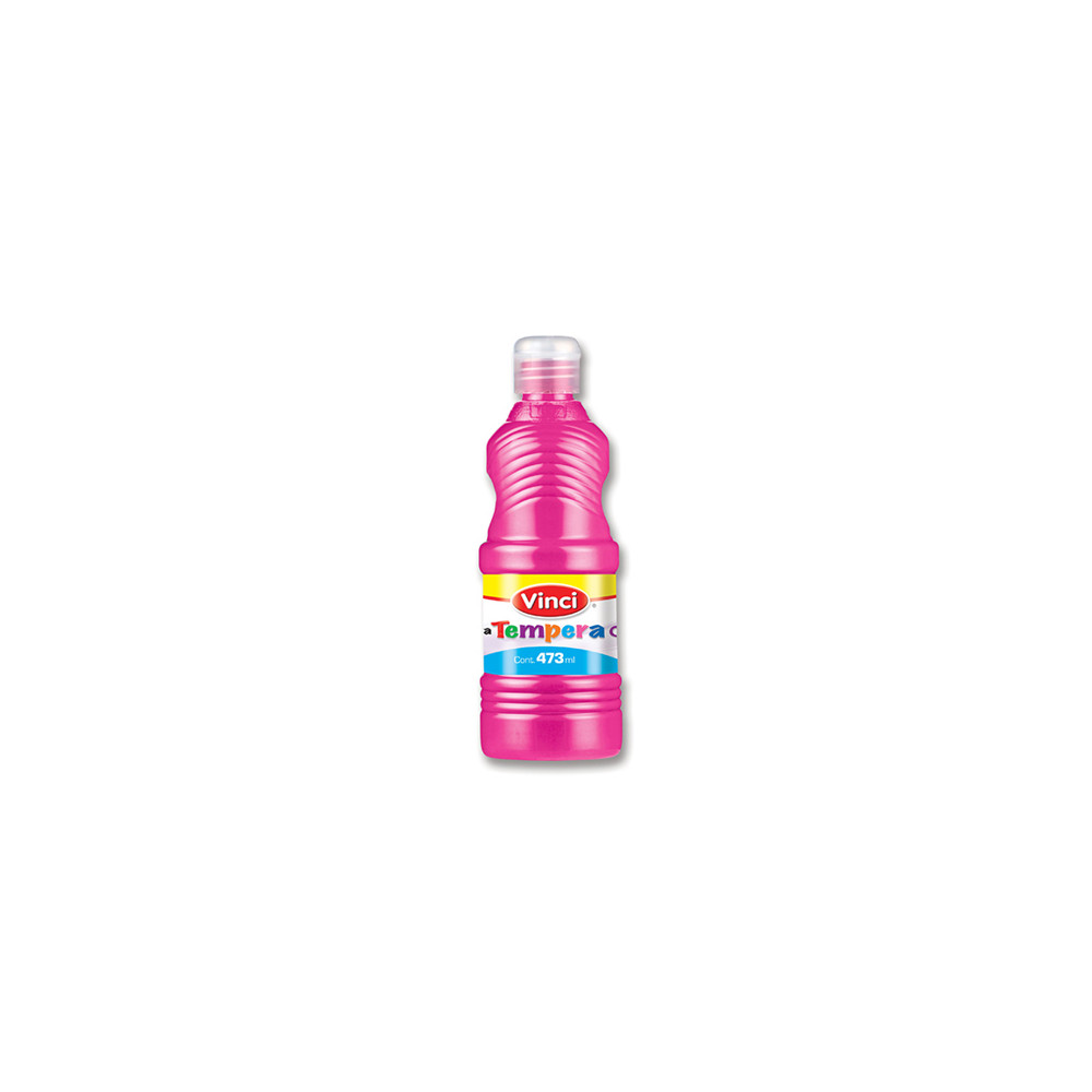 Pintura tempera vinci 473 ml rosa fluorescente [ 53097 ]