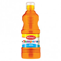 Pintura tempera vinci 473 ml naranja fluorescente [ 53098 ]