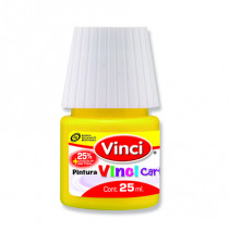 Pintura Cartel Vinci 25 ml Amarillo Limn #50 Caja c/10 piezas [ 2300 ]