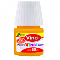 Pintura Cartel Vinci 25 ml Amarillo Obscuro #52 Caja c/10 piezas [ 2302 ]