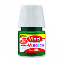 Pintura Cartel Vinci 25 ml Verde Esmeralda #63 Caja c/10 piezas [ 2320 ]