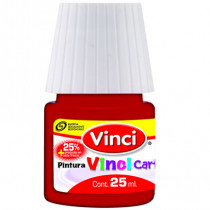 Pintura cartel vinci 25 ml carmin - 55 caja c/10 piezas [ 2312 ]