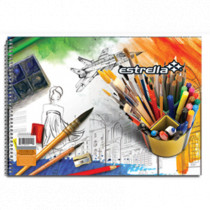 CUADERNO ESTRELLA DIBUJO CHINA ESTRELLA C/20 HJS [ 50 ]