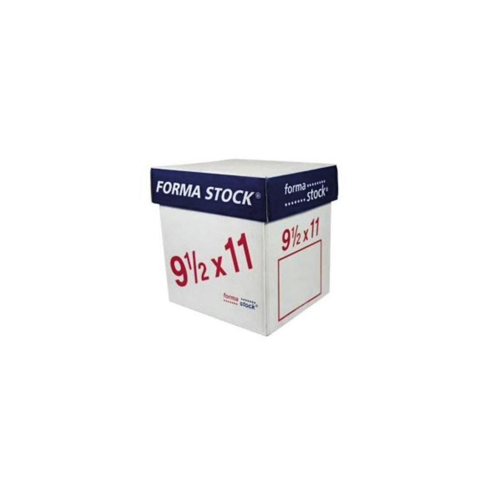 PAPEL FORMASTOCK BLANCO 9.5 X 11 1TANTO C/3000 [ TB0001 ]