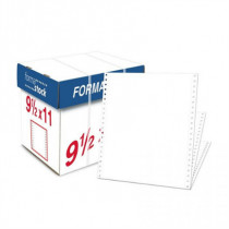 PAPEL FORMASTOCK BLANCO 9.5 X 11 4TANTO C/750 [ TB0009 ]