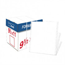 PAPEL FORMASTOCK BLANCO 9.5 X 11 A 3 2/3 1TANTO C/3000 [ TB0013 ]