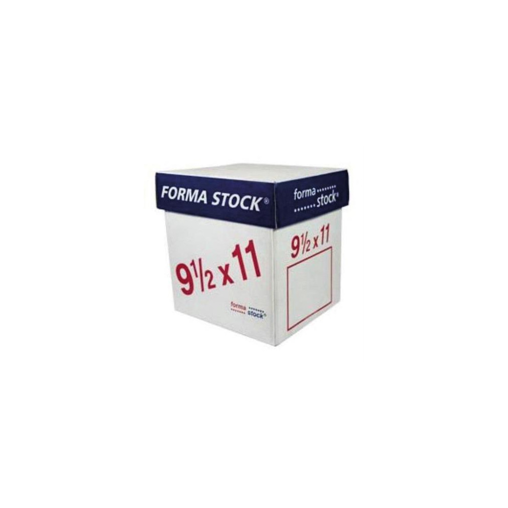 PAPEL FORMASTOCK BLANCO 9.5 X 5.5 1TANTO C/3000 [ TB0010 ]