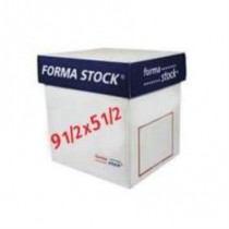 Papel Formastock Blanco 9.5 x 5.5 3 Tantos C/1000 [ TB0012 ]