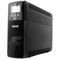 UPS Forza XG-1501LCD Onda Sinusoidal con APFC 1500VA/900W 10 Salidas USB LCD 120V Negro [ XG-1501LCD ]