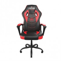 Silla Gamer XTech Soporta hasta 120kg  de PU y PVC con Respaldo Alto Marvel Spider-Man Negra/Rojo [ XTF-MC100SM ]