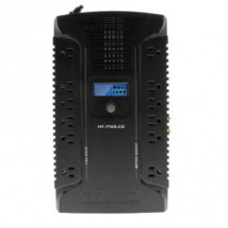 UPS Forza HT-750LCD Interactivo 750VA/450W 12 Salidas Coax USB Sobremesa 120V Negro [ HT-750LCD ]