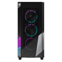 Gabinete Gamer Gigabyte Aorus C500 Glass Media Torre ITX mATX ATX EATX 4xFan ARGB Cristal Templado N [ GB-AC500G ]