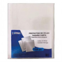 Protector de Hojas Kyma Grueso 50 Micrones Tamao Carta C/100 [ PHKTC-050-ANT ]