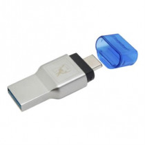 Lector Micro SD Kingston MobileLite Duo 3C para Tarjetas MicroSD/USB Tipo C [ FCR-ML3C ]