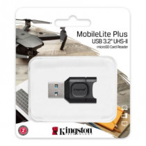 Lector Micro SD Kingston MobileLite Plus USB 3.2 Gen1 MicroSDHC/SDXC UHS-II [ MLPM ]