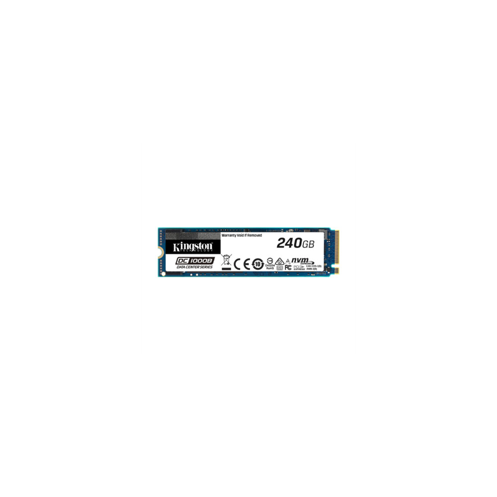 Unidad de Estado Slido SSD Kingston 240 GB SEDC1000BM8 M.2 2280 Enterprise NVMe [ SEDC1000BM8240G ]