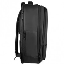 MOCHILA PERFECT CHOICE PARA LAPTOP EXPANDIBLE RESISTENTE AL AGUA - TUNDRA NEGRO [ PC-084334 ]