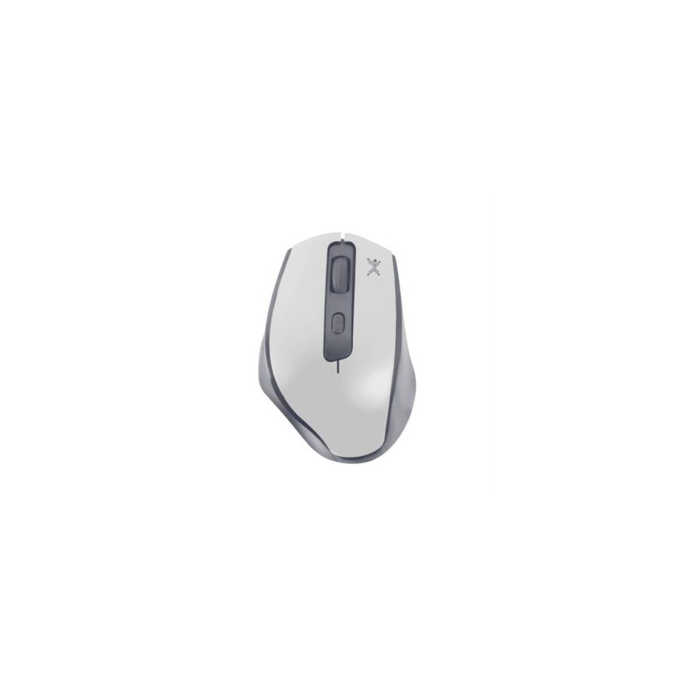 Mouse Perfect Choice Claymore Recargable Modo Dual 2.4Ghz/Bluetooth Color Blanco-Gris [ PC-045083 ]