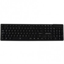 Kit Teclado y Mouse Perfect Choice Black Round Inalmbrico USB Color Negro [ PC-201052 ]