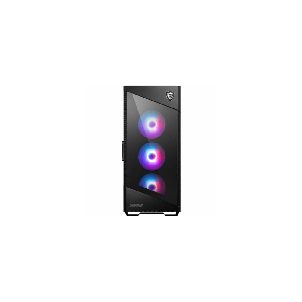 Gabinete Gamer MSI MPG Velox 100R Mid Tower ITX mATX ATX 4xFan ARGB Cristal Templado Color Negro [ MPG-VELOX-100R ]