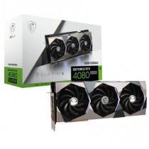 Tarjeta de Video Suprim X MSI GeForce RTX4080 Super 16GB Triple Fan GDDR6X PCIe 4 0 256 bits HDMI DP [ GEFORCE-RTX-4080-SUPER-16G-SUPRIM-X ]