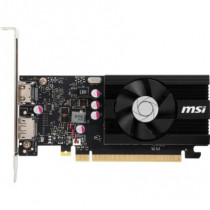 Tarjeta de Video MSI GeForce GT1030 OC 2GB Low Profile Single Fan DDR4 PCIe 3.0 1xHDMI 1xDP [ GEFORCE-GT-1030-2GD4-LP-OC ]