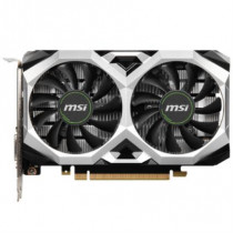 Tarjeta de Video MSI Ventus D6 GeForce GTX1650 OC 4GB Dual Fan GDDR6 PCIe 3.0 1xDVI-D 1xHDMI 1xDP [ GTX-1650-D6-VENTUS-XS-OCV1 ]