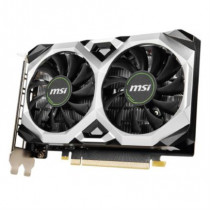 Tarjeta de Video MSI Ventus D6 GeForce GTX1650 OC 4GB Dual Fan GDDR6 PCIe 3.0 1xDVI-D 1xHDMI 1xDP [ GTX-1650-D6-VENTUS-XS-OCV1 ]