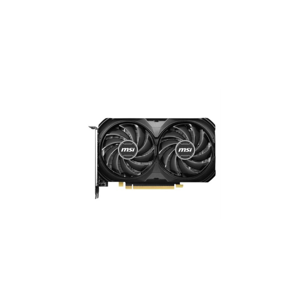 Tarjeta de Video MSI Ventus Black GeForce RTX4060TI OC 8GB Dual Fan GDDR6 PCIe 4.0 1xHDMI 3xDP [ RTX-4060-TI-VENTUS-2X-BLACK-8G-OC ]