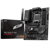 Tarjeta Madre MSI Pro B650-P WIFI 4xDDR5 128GB 7200Mhz PCIe 5.0 M.2 HDMI DP S AM5 Serie 7000/8000 AT [ PRO-B650-P-WIFI ]