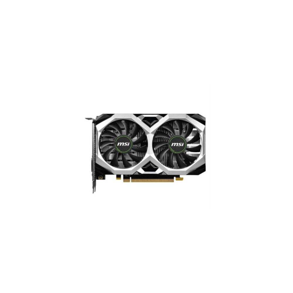 Tarjeta de Video MSI Ventus XS D6 GeForce GTX1650 OC V3 4GB Dual Fan GDDR6 PCIe 3.0 1xDVI-D 1xHDMI 1 [ GTX-1650-D6-VENTUS-XS-OCV3 ]