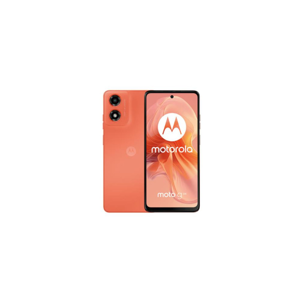 Smartphone Motorola G04 6.6" Unisoc T606 128GB/4GB Cmara 16MP/5MP Android 14 Color Naranja [ PB120018MX ]