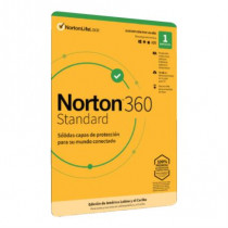 Licencia Antivirus ESD Norton 360 Standard 1 Ao 1 Dispositivo [ ESDNRT570 ]