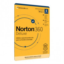 Licencia Antivirus ESD Norton 360 Deluxe 1 Ao 5 Dispositivos [ ESDNRT580 ]