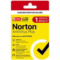 Licencia Antivirus Norton Plus 1 Ao 1 Dispositivo 21443389 [ SOFNRT1700 ]