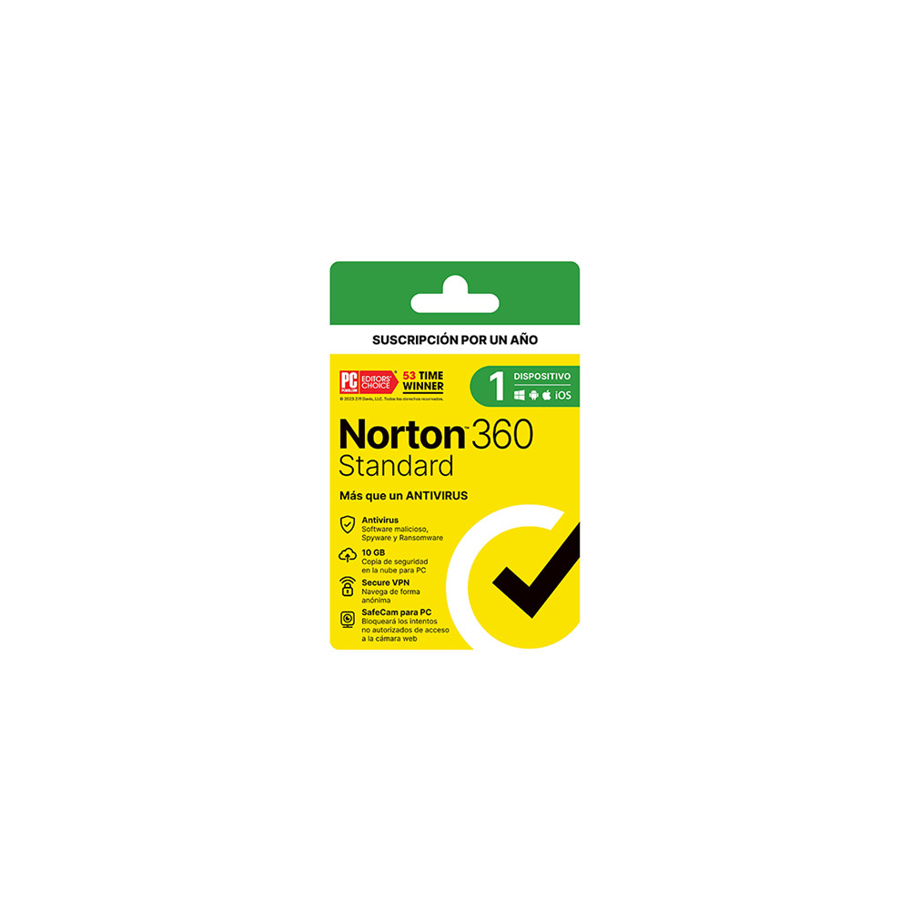 LICENCIA NORTON 360 STANDARD 1D 1A 21443411 [ SOFNRT1740 ]