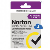 Licencia Antivirus ESD Norton Identity Advisor Plus 1 Ao 1 Dispositivo 21443291 [ ESDNRT770 ]