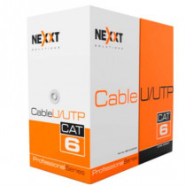 Cable Nexxt Solutions Giga Cat6 4P 23AWG UTP CMR  305m/1000ft Azul [ AB356NXT17 ]